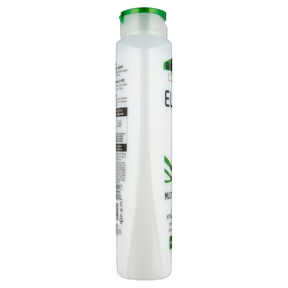Elvive Multivitaminico Shampoo Vitalizzante 2in1, per Capelli Normali, 300 ml